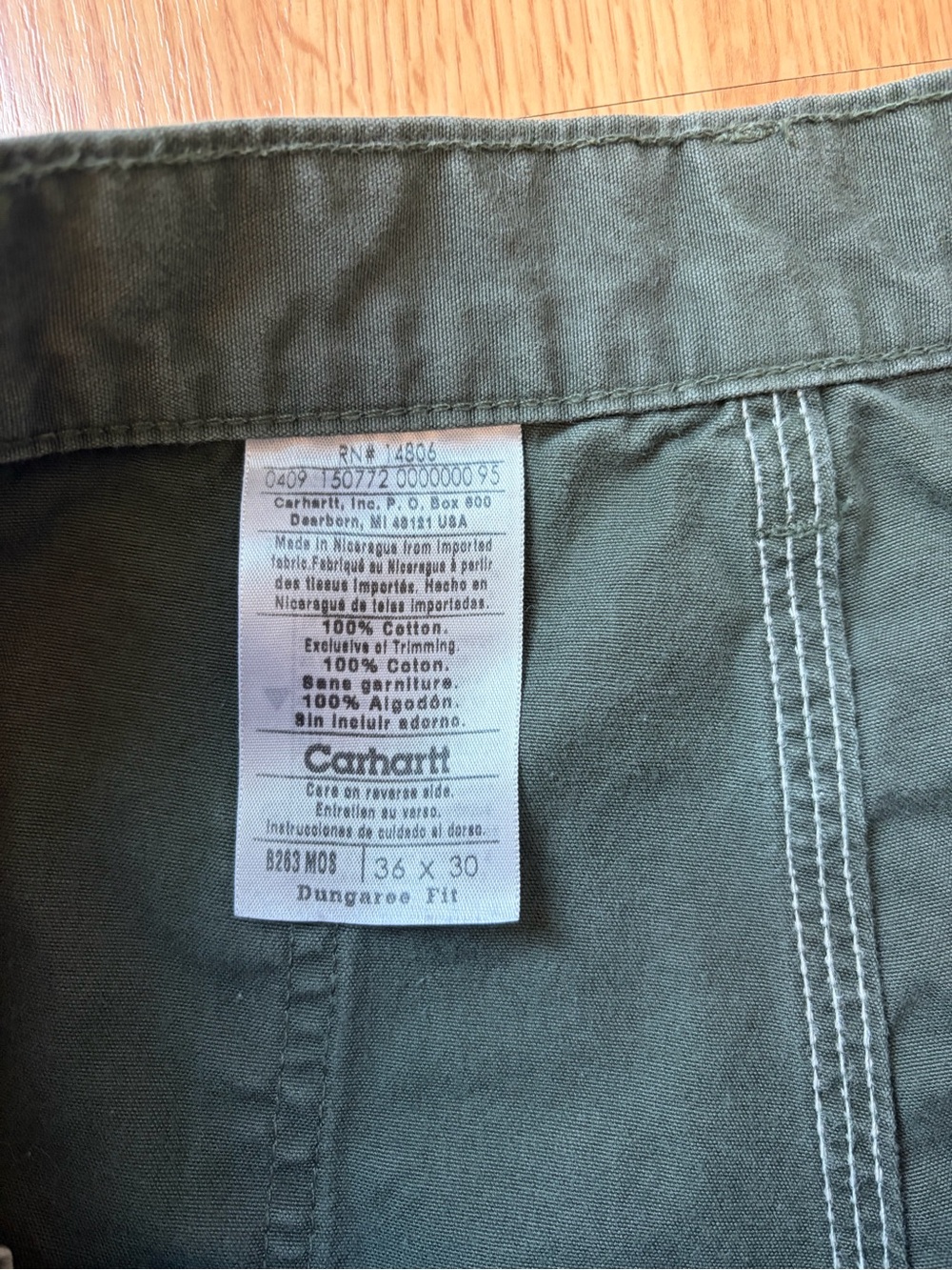 Carhartt Dungaree Fit Pants - Picture 2 of 6